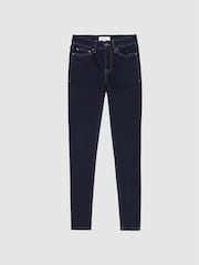 Reiss Indigo Lux Mid Rise Skinny Jeans - Image 2 of 5