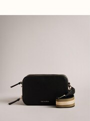 Czarny - Ted Baker Stunna Mini Webbing Cross-Body Bag - Image 1 of 4