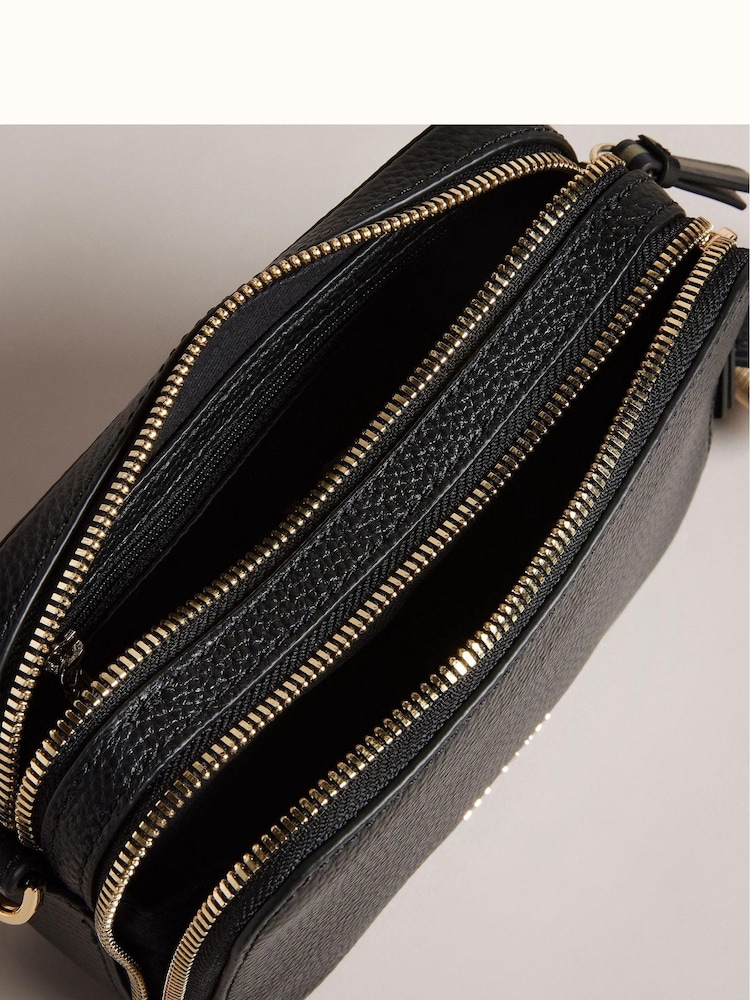Czarny - Ted Baker Stunna Mini Webbing Cross-Body Bag - Image 4 of 4