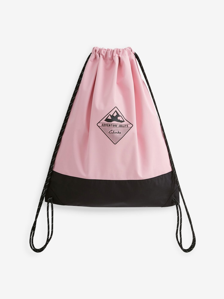 Clarks White Girls T-Shirt, Shorts and Bag PE Kit - Image 9 of 9