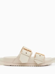 AllSaints White Sian Sandals - Image 1 of 5