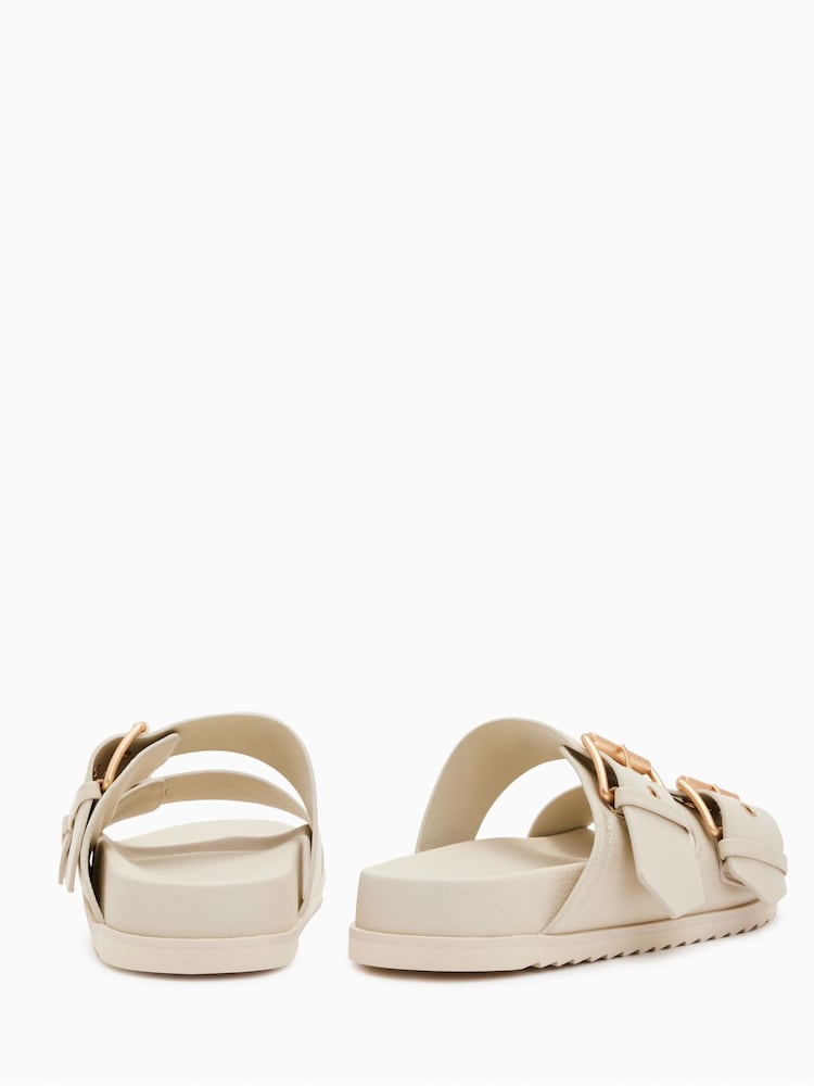 AllSaints White Sian Sandals - Image 2 of 5
