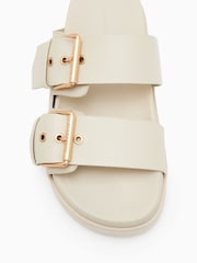 AllSaints White Sian Sandals - Image 4 of 5