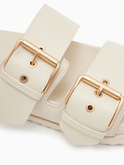 AllSaints White Sian Sandals - Image 5 of 5