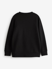 Clarks Black Unisex Crew Neck School Sweatshirt - Image 10 of 11