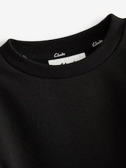 Clarks Black Unisex Crew Neck School Sweatshirt - Image 11 of 11