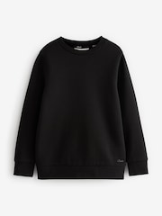 Clarks Black Unisex Crew Neck School Sweatshirt - Image 9 of 11