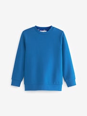 Clarks Blue Unisex Crew Neck School Sweatshirt - Image 6 of 9