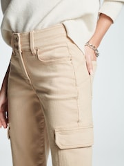 Stone Natural Lift, Slim And Shape Slim Cargo Jeans - Image 4 of 7
