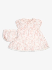 The Little Tailor Baby 100% Cotton Dress And Bloomer Set - Image 4 of 10