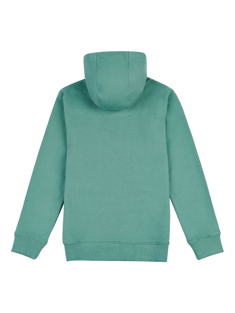 Jack Wills Green Script LB OTH Hoodie - Image 2 of 3