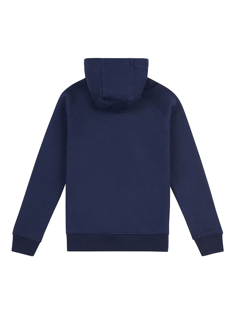 Jack Wills Blue GBR Raglan BB OTH Hoodie - Image 2 of 3