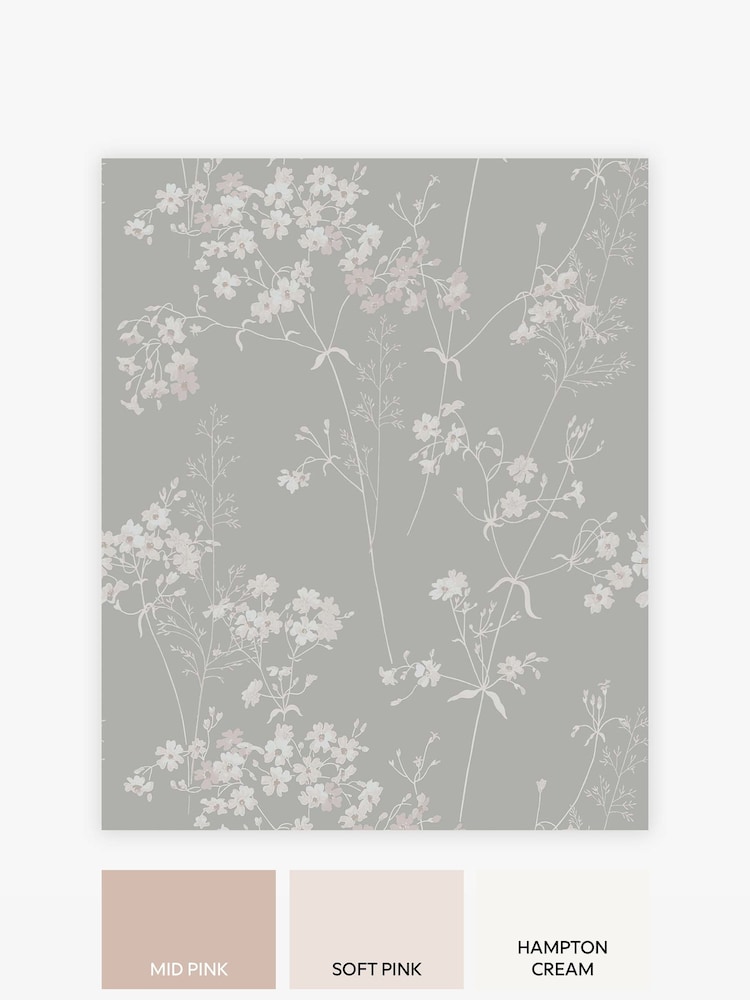 Papel pintado de 10 m con diseño de hojas campestres - Imagen 4 de 4