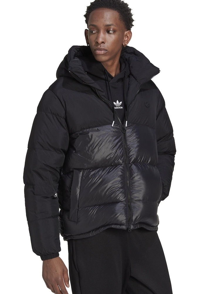 adidas Originals Down Regen Hooded Puffer Jacket - Image 5 of 11
