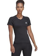 adidas Black X-City Running T-Shirt - Image 1 of 9