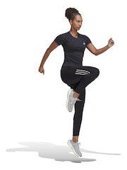 adidas Black X-City Running T-Shirt - Image 3 of 9