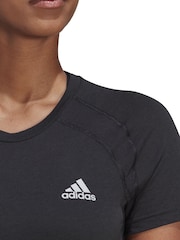adidas Black X-City Running T-Shirt - Image 5 of 9