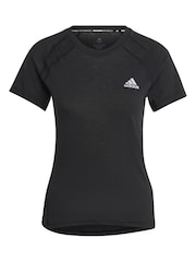 adidas Black X-City Running T-Shirt - Image 8 of 9
