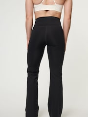 Girlfriend Collective Flare Black Leggings - Image 4 of 9