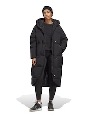 adidas Black Terrex Big Baffle Down Coat - Image 1 of 10