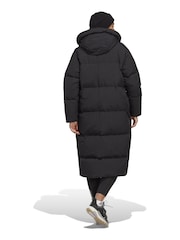 adidas Black Terrex Big Baffle Down Coat - Image 3 of 10