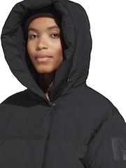 adidas Black Terrex Big Baffle Down Coat - Image 8 of 10