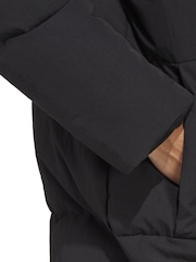 adidas Black Terrex Big Baffle Down Coat - Image 9 of 10