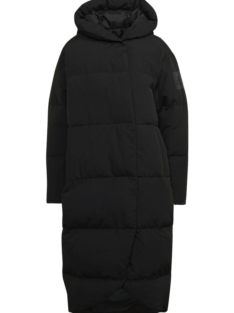 adidas Black Terrex Big Baffle Down Coat - Image 10 of 10