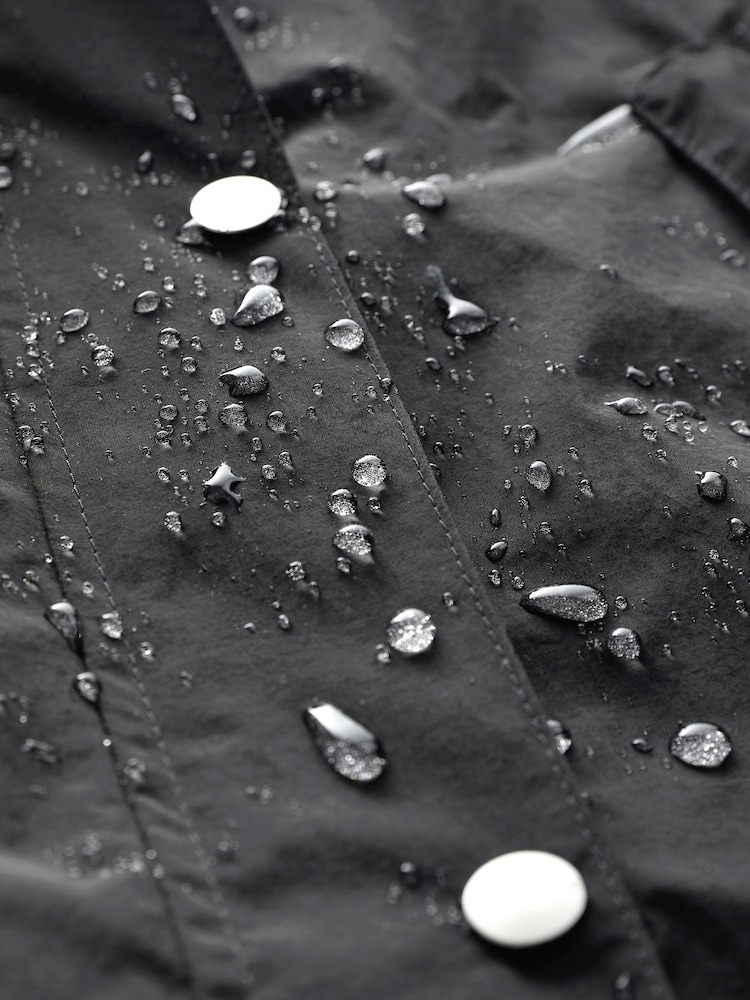 Noir - Veste cagoule imperméable (5-16ans) - Image 11 of 14