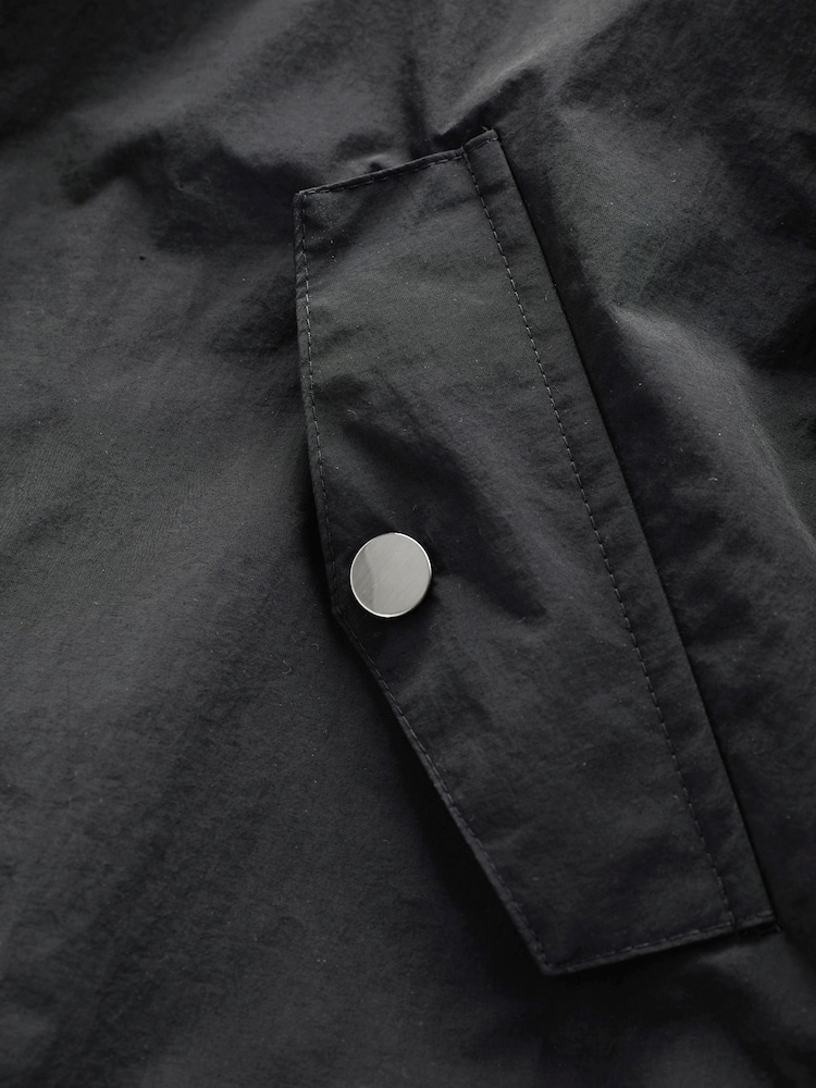 Noir - Veste cagoule imperméable (5-16ans) - Image 13 of 14