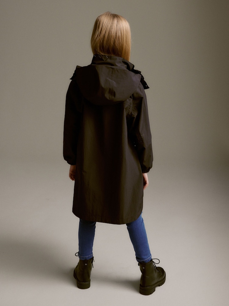Noir - Veste cagoule imperméable (5-16ans) - Image 4 of 14