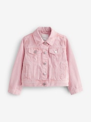 Pink Denim Heart Western 100% Cotton Jacket (3-16yrs) - Image 9 of 13