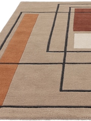 Asiatic Rugs Orange Reef Outline Rug - Image 3 of 6