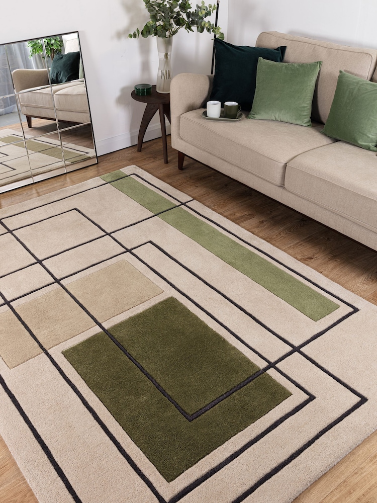 Asiatic Rugs Green Reef Outline Rug - Image 1 of 4