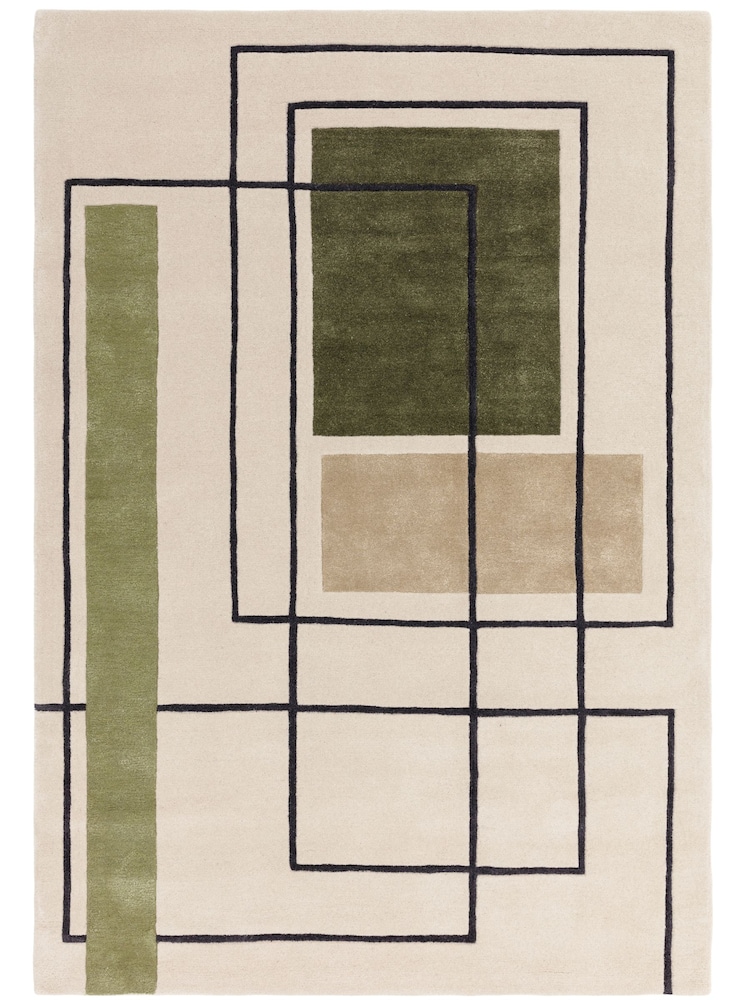 Asiatic Rugs Green Reef Outline Rug - Image 2 of 4