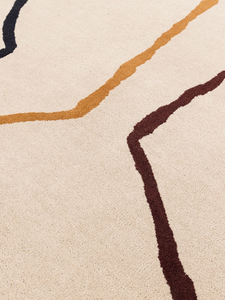 Asiatic Rugs Natural Reef Linear Rug - Image 7 of 7