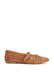 Dune London Brown Hazella Mary Janes Shoes - Image 2 of 6