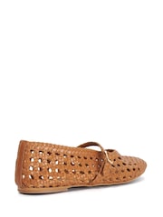 Dune London Brown Hazella Mary Janes Shoes - Image 4 of 6