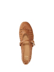 Dune London Brown Hazella Mary Janes Shoes - Image 5 of 6