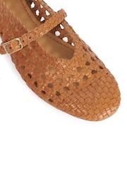 Dune London Brown Hazella Mary Janes Shoes - Image 6 of 6
