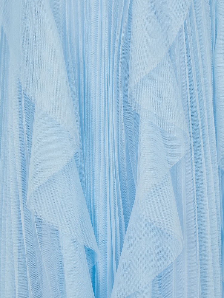 Monsoon Blue Scarla Sequin Ruffle Party Dress - Image 4 of 4 Monsoon Blue Scarla Sequin Ruffle Party Dress - Image 4 of 4