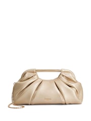 Dune London Metallic Ebecci Clutch Bag - Image 1 of 4