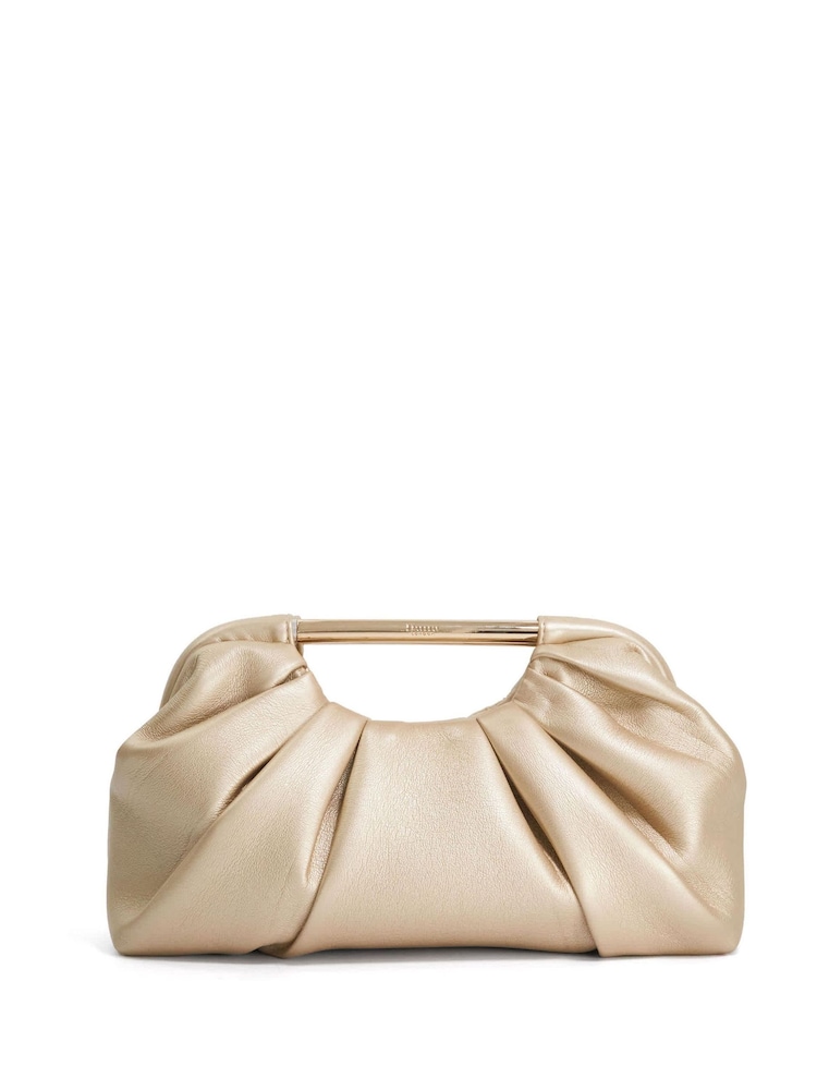 Dune London Metallic Ebecci Clutch Bag - Image 2 of 4 Dune London Metallic Ebecci Clutch Bag - Image 2 of 4