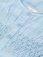 Monsoon Flower Button Smocked Dress - Imagen 2 de 2