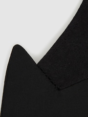 Reiss Poker modern fit smokingjasje met satijnen revers - Image 7 of 7