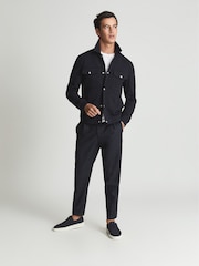 Reiss Jerry Interlock Hemdjacke - Bild 6 von 6