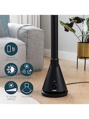 Princess Green Smart 2-in-1 Tower Fan - Image 11 of 15