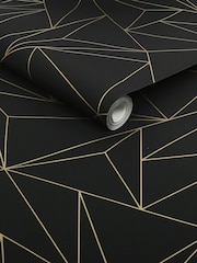 Papel pintado con diseño geométrico abstracto de 10 m - Imagen 4 de 4