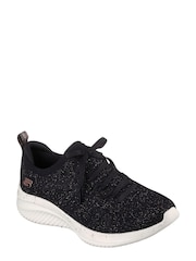 Skechers Black Ultra Flex 3.0 Daily Mood Womens Trainers - Image 3 of 5