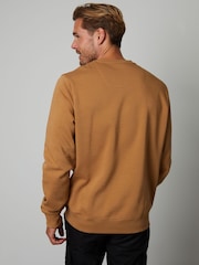 Threadbare Brown Crew Neck Sweatshirt - Image 2 of 4